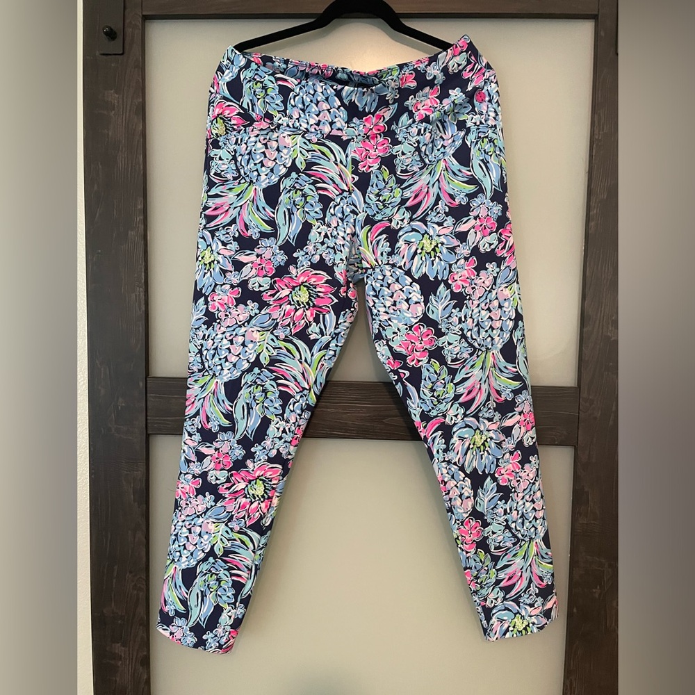 Lilly Pulitzer Luxletic Tropical Print Pants
